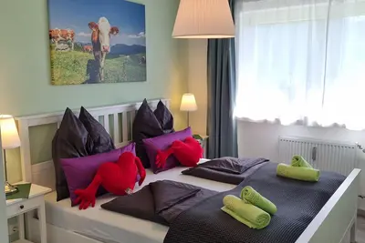 Image de Ferienwohnung 4 Unternbergblick, 59qm, 2. Stockwerk, Balkon, Wlan