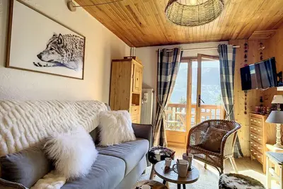 Image de Apt rénové proche pistes et commerces avec balcon