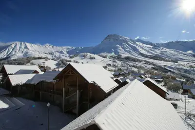 Image de Appartement 4\/6 dans un chalet avec vue imprenable à 300m des pistes