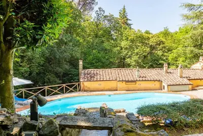 Image de Maison de vacances privée avec Wifi, piscine privée, Tv, véranda, vue panoramique, parking