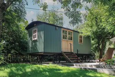 Image de The Happy Hut, romantic, character holiday cottage in Christchurch