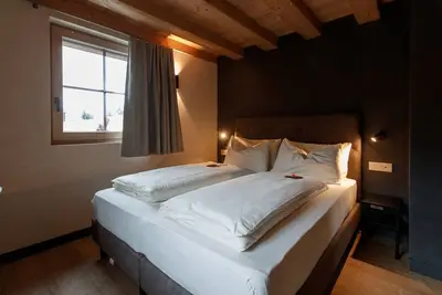 Image de Appartement \"Snow Villa Genf\" avec vue sur la montagne, espace spa commun et jardin