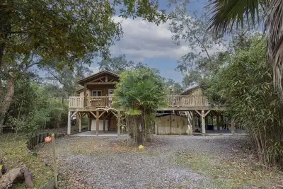 Image de Rare et insolite, Chalet Perché tout confort à Labenne Océan pour 4 personnes
