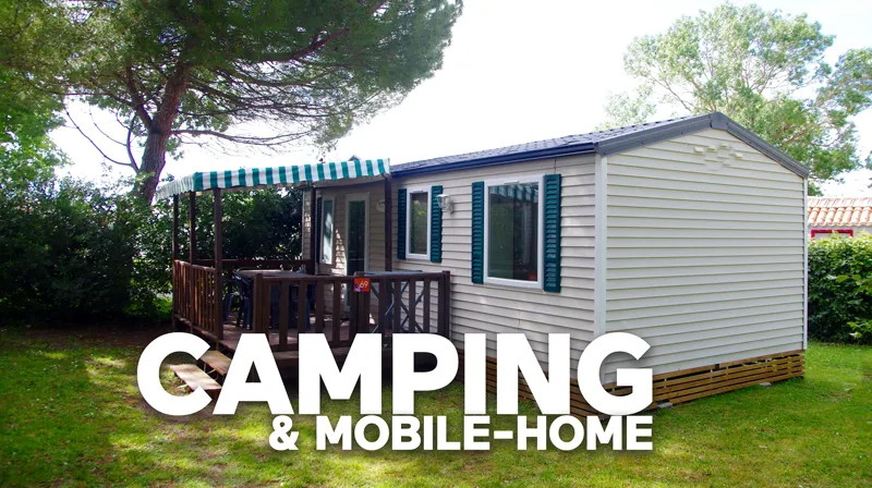 Comparer les campings et locations de mobile-home