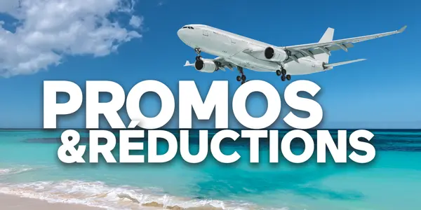 Promos et réductions voyages